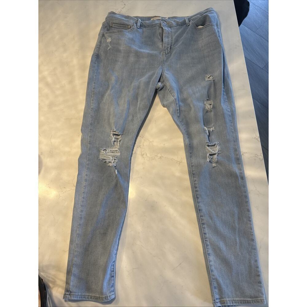 Women’s Levi Strauss High Rise, Super Skinny Size 18W